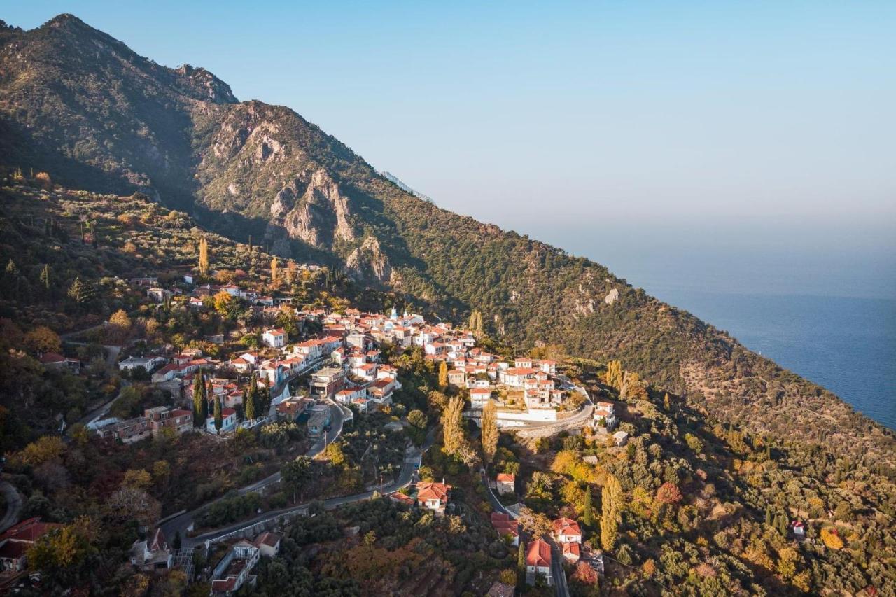 Villa Άκρη Του Κόσμου Ampelos  Exterior foto