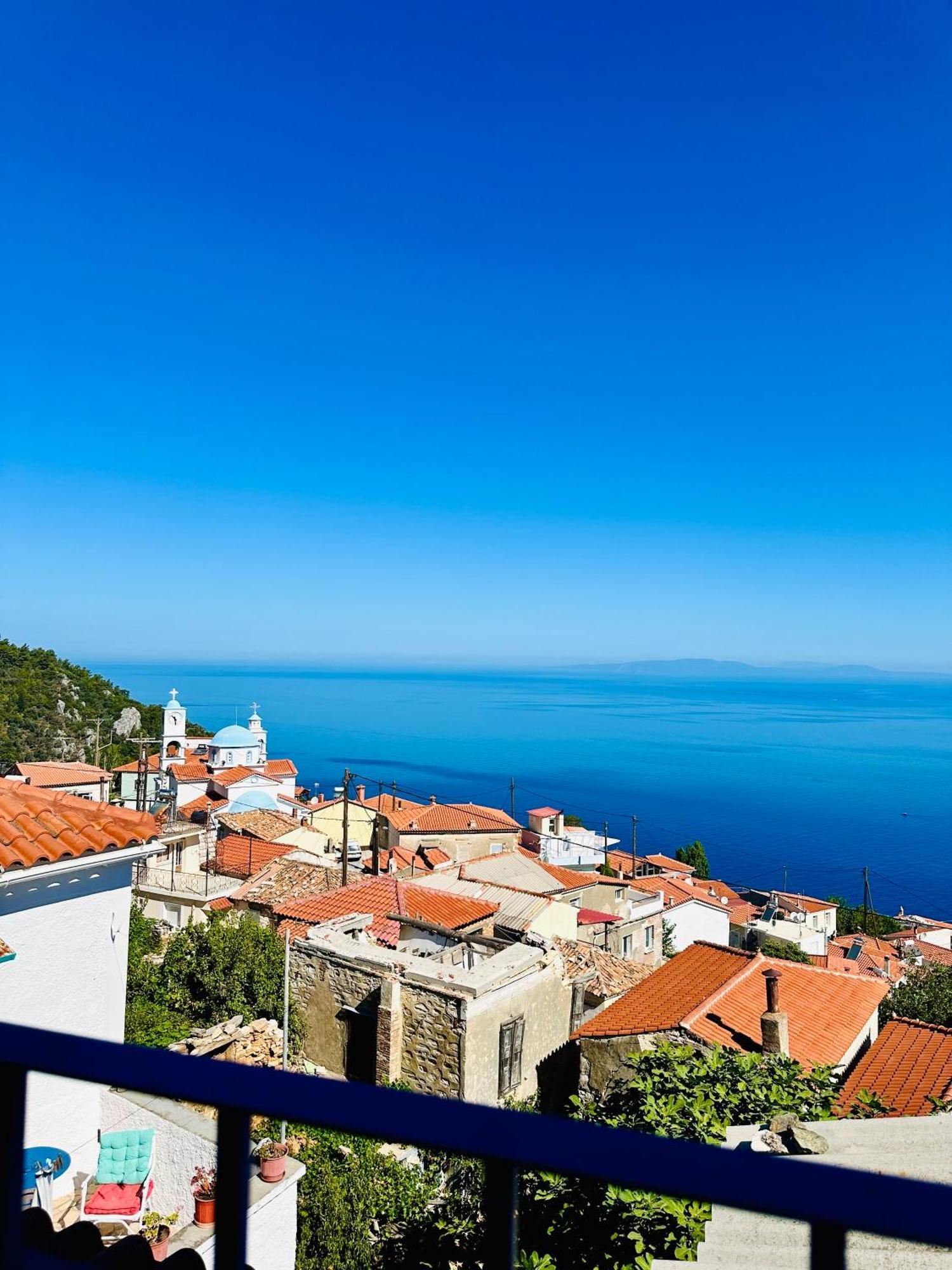Villa Άκρη Του Κόσμου Ampelos  Exterior foto