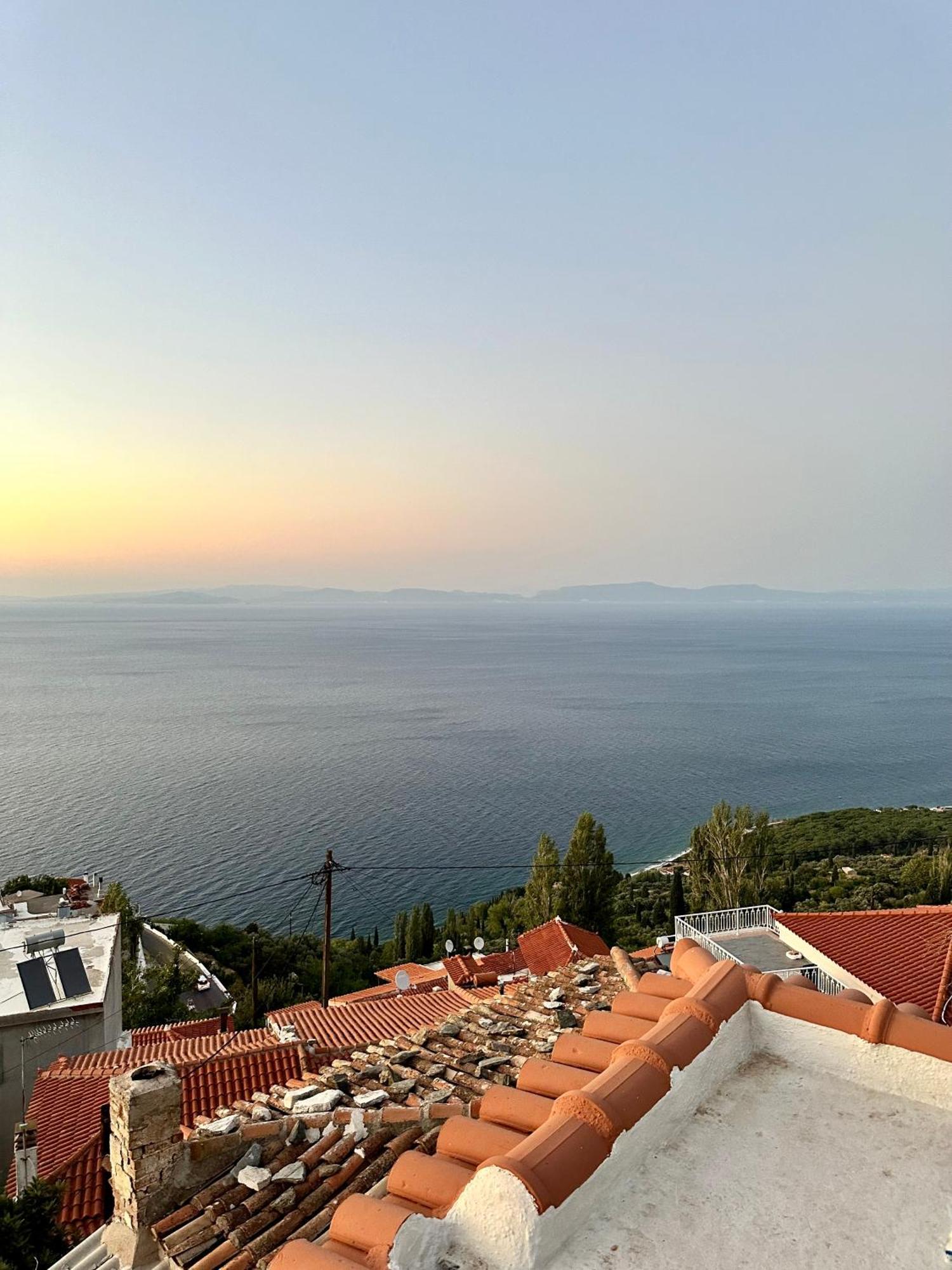 Villa Άκρη Του Κόσμου Ampelos  Exterior foto