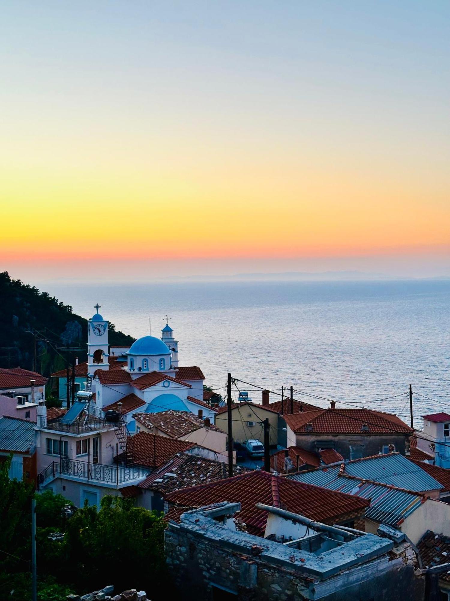 Villa Άκρη Του Κόσμου Ampelos  Exterior foto